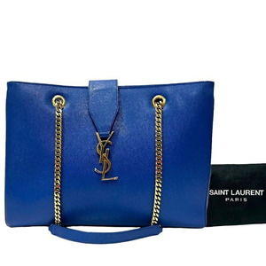 Saint Laurent Paris Shoulder Bag Blue